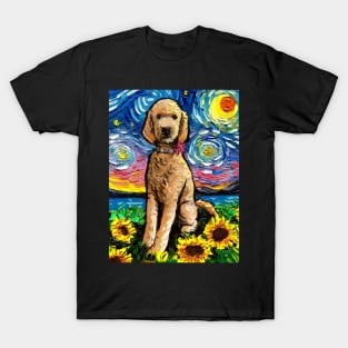 Goldendoodle Night 2 T-Shirt